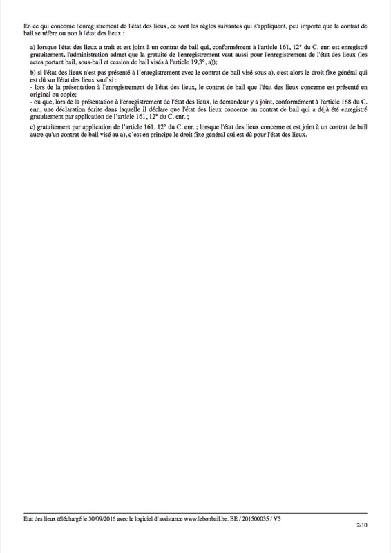 Exemple d'état des lieux - Page 2