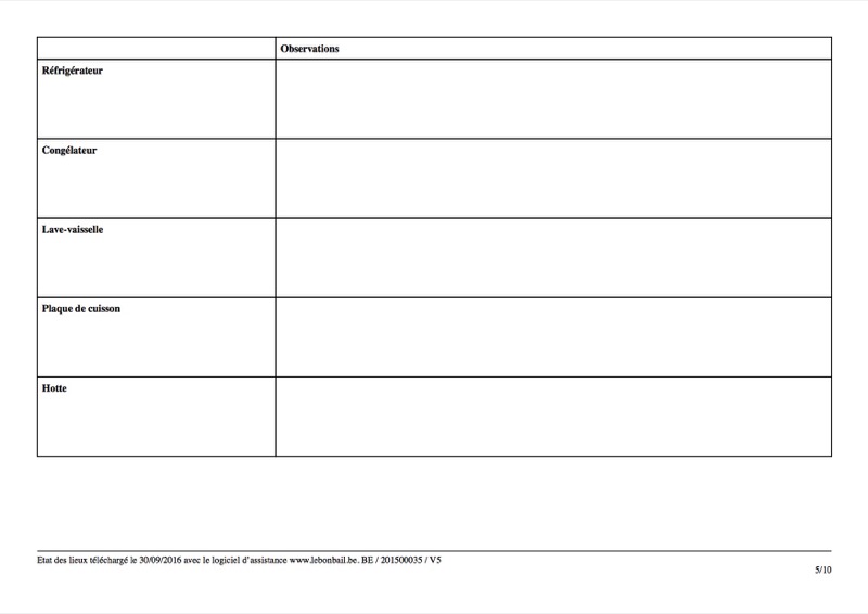 Exemple d'état des lieux - Page 5